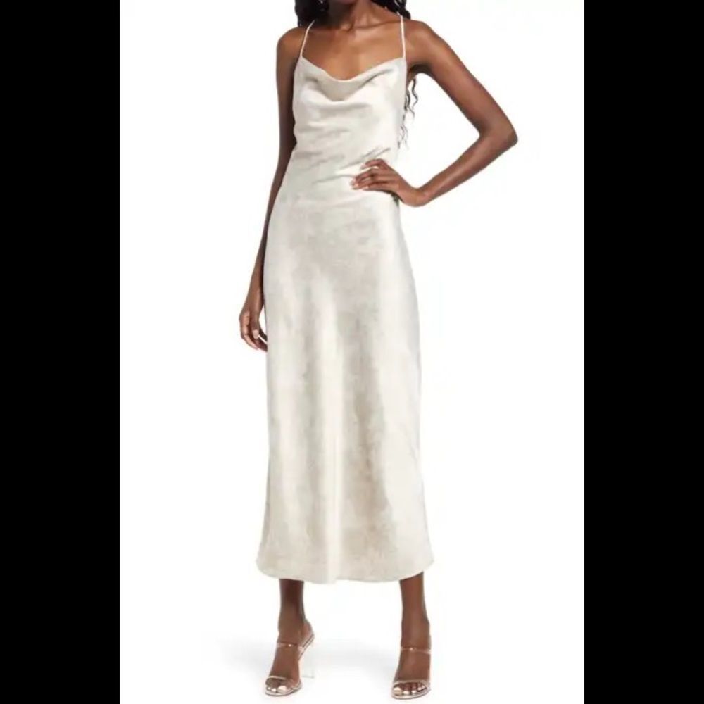 New Anthropologie x Significant other Diedra dress ivory size 10US